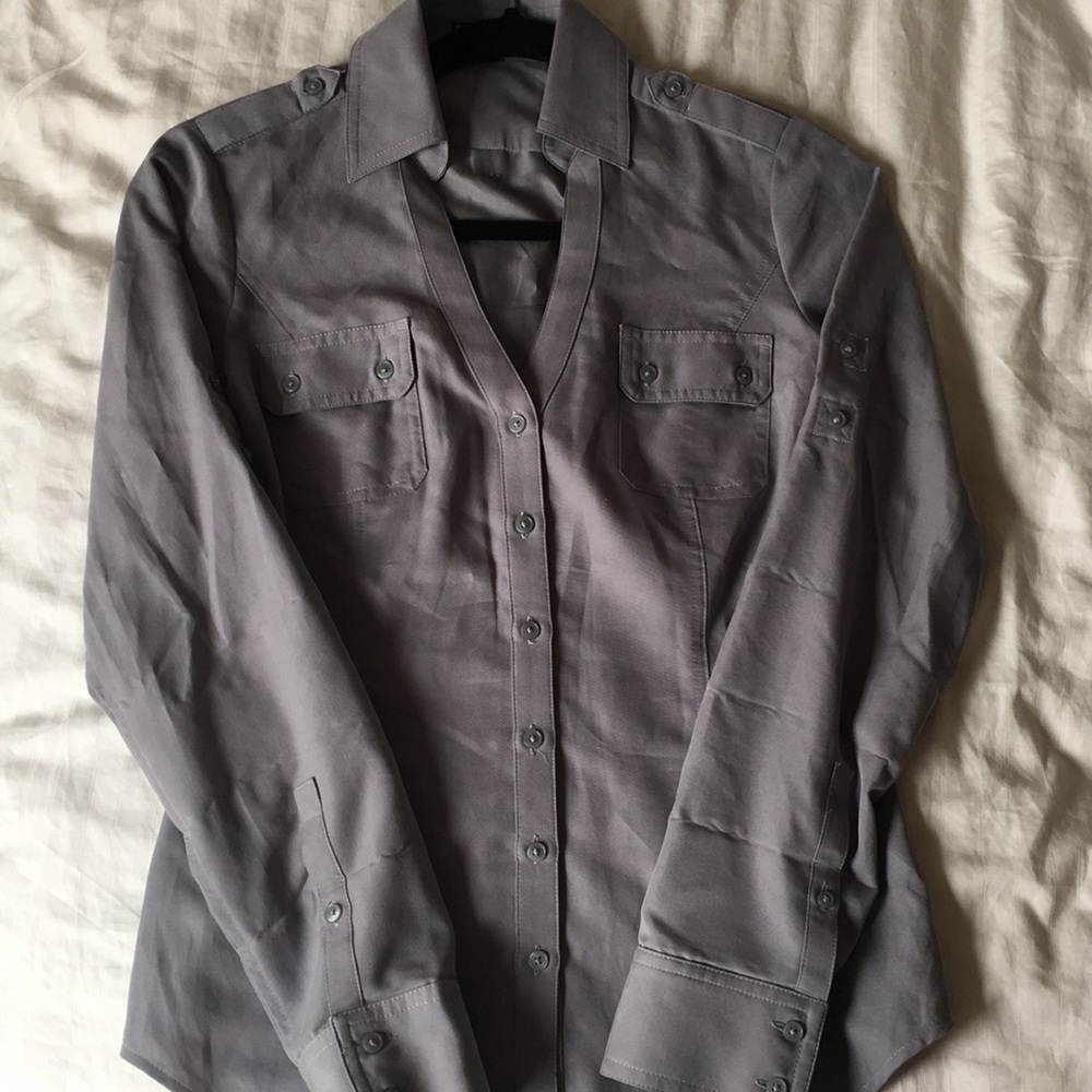 Express Work Button Down Shirt - image 2